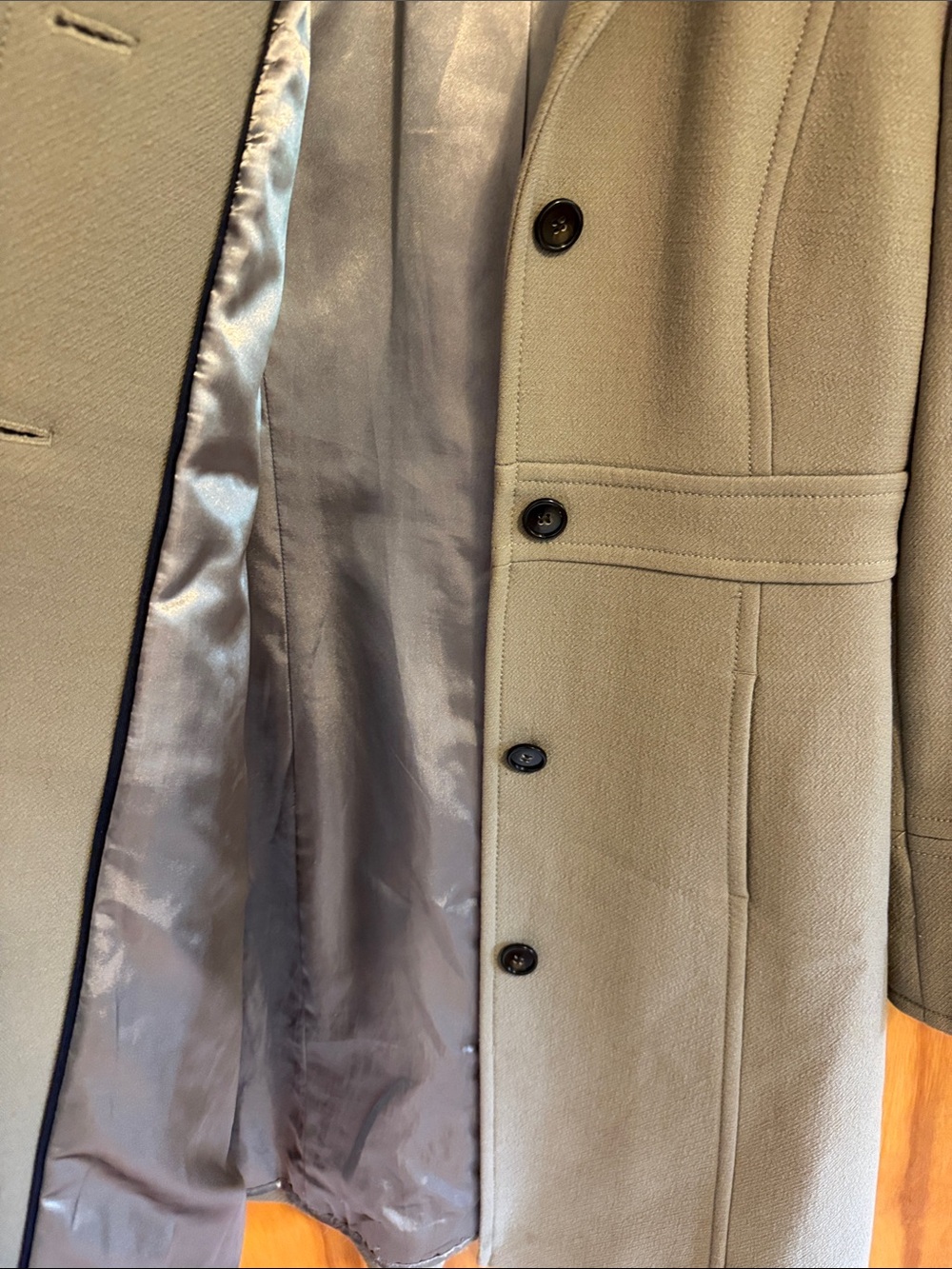 J. Crew Women's Wool Coat in Gray - Picture 5 of 6